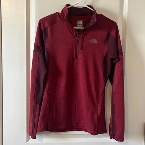 The North Face quarter zip S